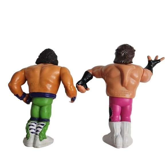 1990-91 Brutus The Barber Marty Jannetty WWF Wrestling Action Figures Titan - Picture 3 of 13